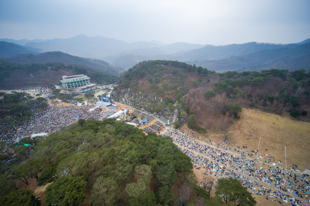 기독교복음선교회, 세계 78개국 교인 5만여 명 운집….‘휴거 역사의 날’ 대규모 행사 개최